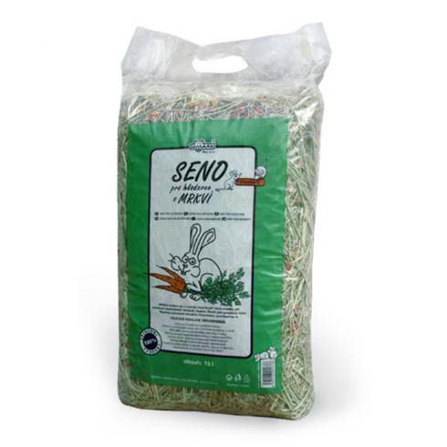 Hay 15 l / 500 g with carrot