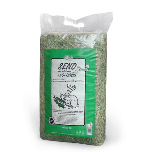 Hay 15 l / 500 g with nettle