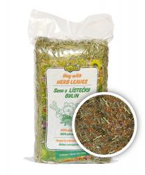 Hay 15 l / 500 g with herb leaves 